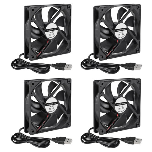 4pcs 120mm usb brushless - 120mm,