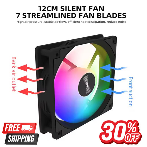 120mm rgb case - 120mm, pc