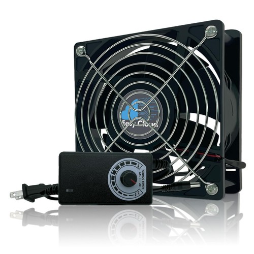 Computer fan with plug - with,