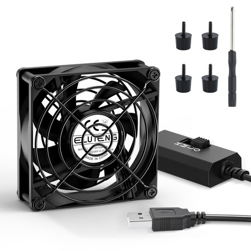 Usb mini fan 80mm - 3, speed