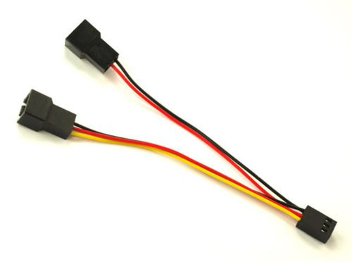 Fan pin y splitter - pin, to