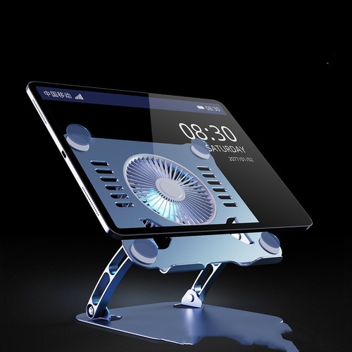 Laptop stand with fan cooling - laptop,