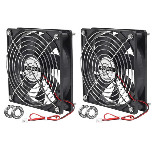 2pcs 12025 120mm 25mm 12v - 2pcs, x