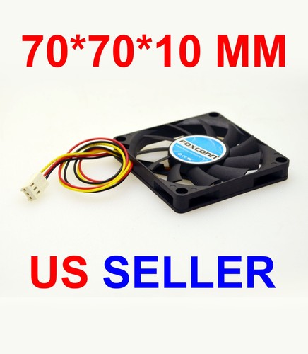 12v foxconn 70x70x10mm low - 70x70x10mm,
